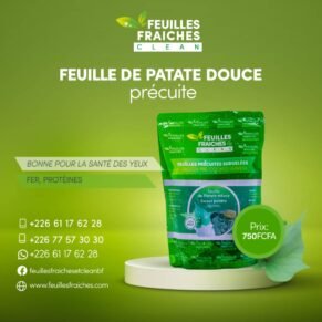 Feuilles Patates douces - Précuite