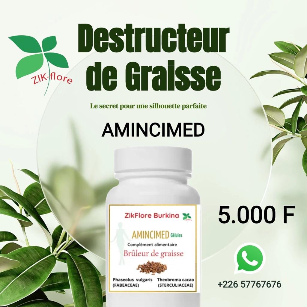 Amincimed (destructeur de graisse) -Zik-flore