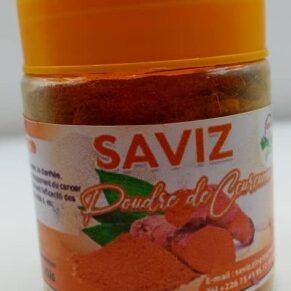 Curcuma en poudre -Saviz Local Yaar