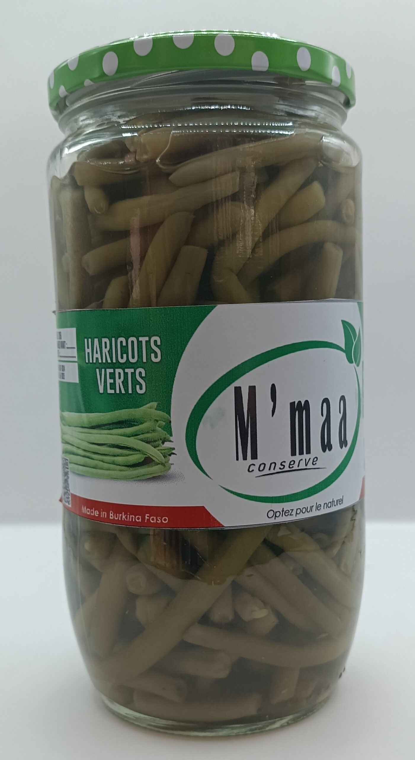 Conserve de Haricots verts (740g) M'ma conserve