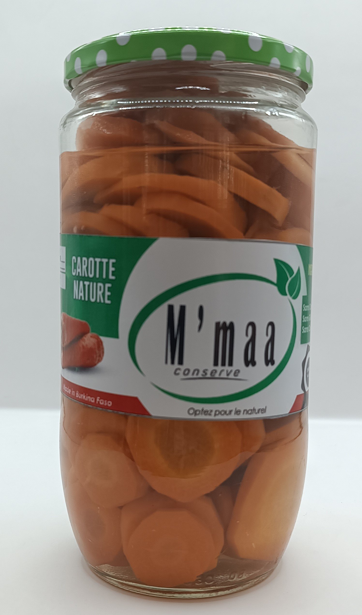 Conserve de carotte (725g) -M'ma conserve