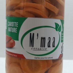 Conserve de carotte (940g) M'ma conserve