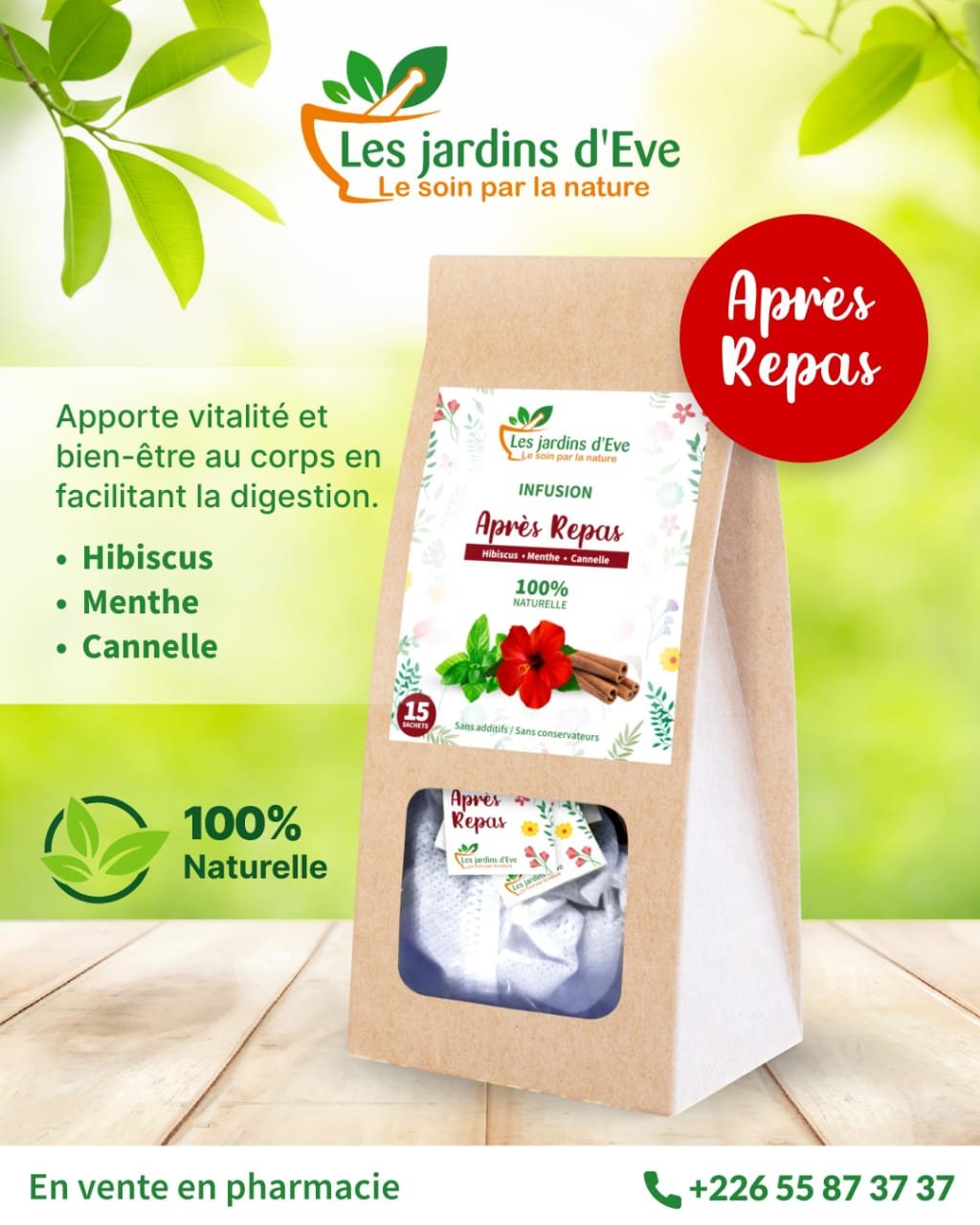 Infusion Après Repas -Les jardins